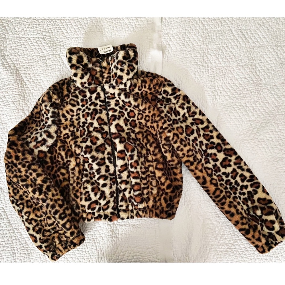 Aeropostale faux fur jacket